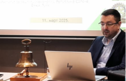 Prof. dr Predrag Ilić na sastanku 11.3.2025. godine